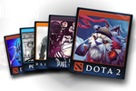 A set of cards Steam + 100 XP | Steam Trading Cards