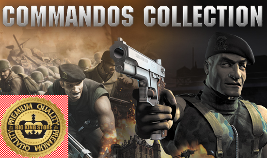 Commandos Collection — STEAM GIFT — REGION FREE — ROW