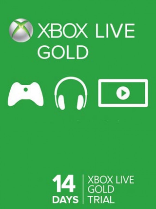 XBOX LIVE GOLD 14 ДНЕЙ (TRIAL) SCAN