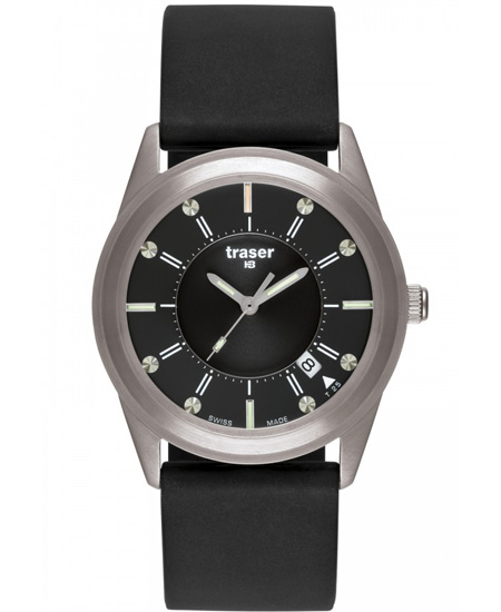 Часы Traser Classic Translucent Black 100361