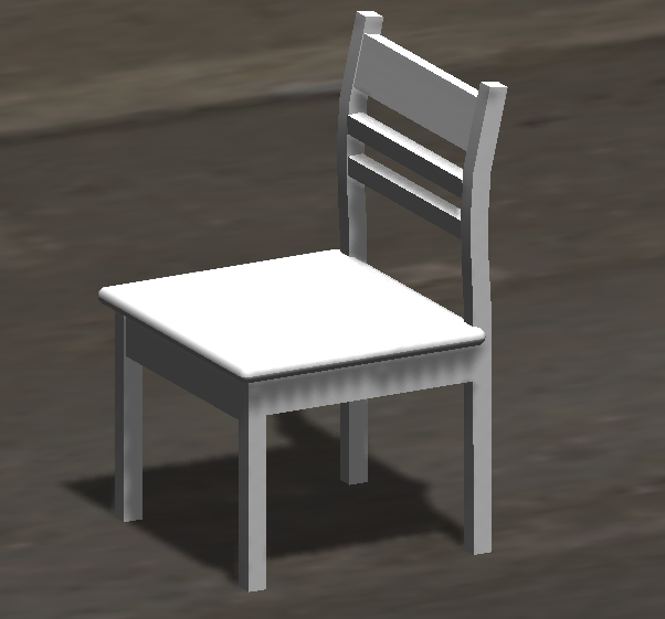 Стул №2 (3d fbx)