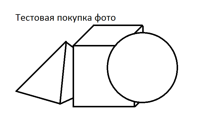 Тест покупки фото