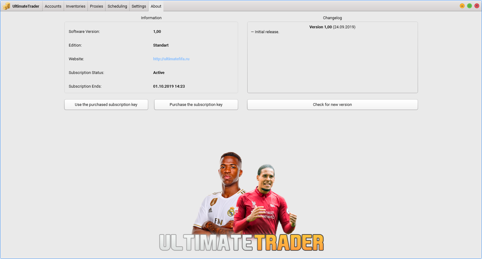 UltimateTrader - autobayer for FIFA 20 (7 days)