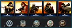 CSGO (CS2) - 5 Card sets of 5 cards (Steam cards)