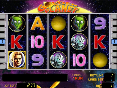 Описание игрового автомата golden planet крупные выигрыши в игровые автоматы видео бесплатно
