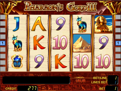 Pharaohs Gold slot machine casino 3 Masvet NEW