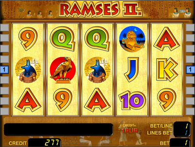 игровой автомат Ramses 2 для казино Масвет NEW