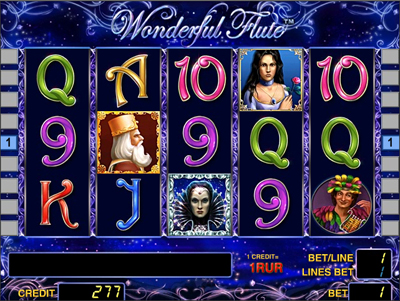 Wonderful Flute slot machine casino Masvet NEW
