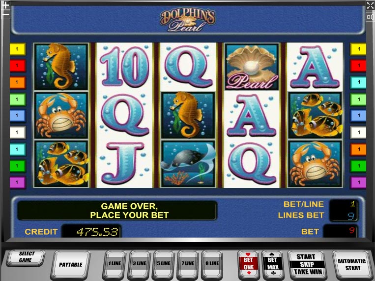 Pokemon pearl slot machine