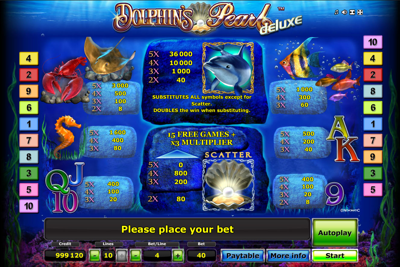 Play dolphins pearl slot
