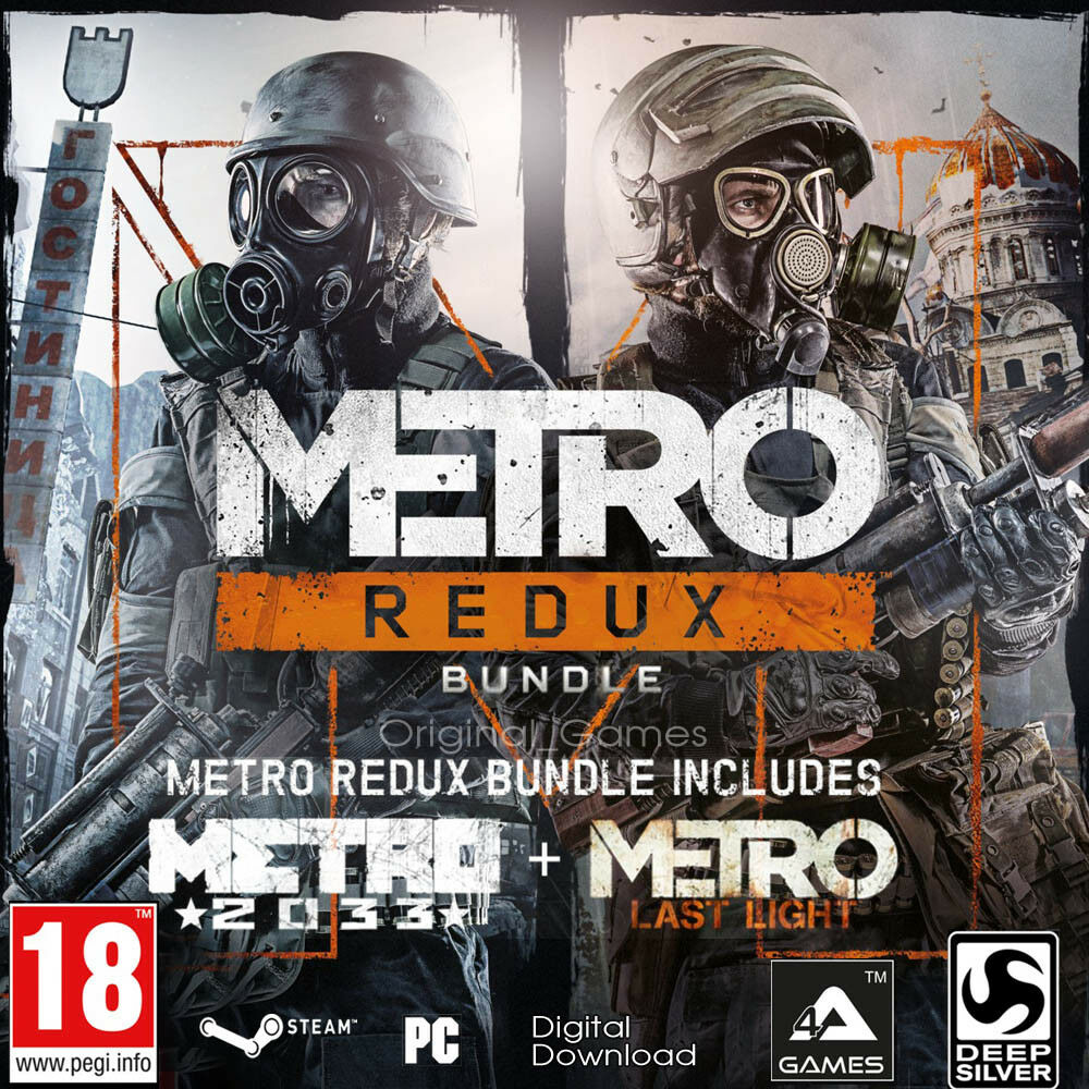 Metro 2033 + Last Light (Steam Key) ЛИЦЕНЗИЯ
