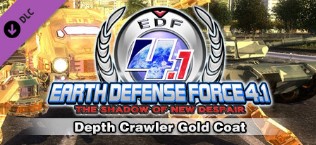 DLC EARTH DEFENSE FORCE 4.1 Depth Crawler Gold Coat