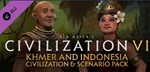 DLC Civilization VI Khmer and Indonesia Civilization