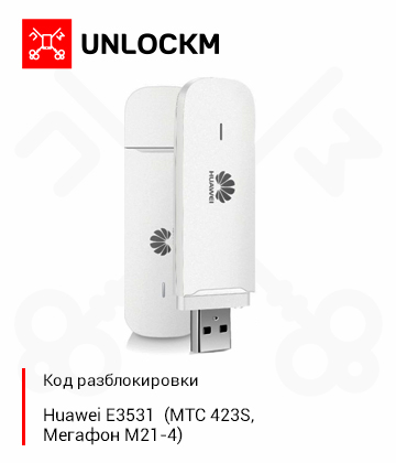 Разблокировка Huawei E3531 (МТС 423S, Мегафон M21-4)
