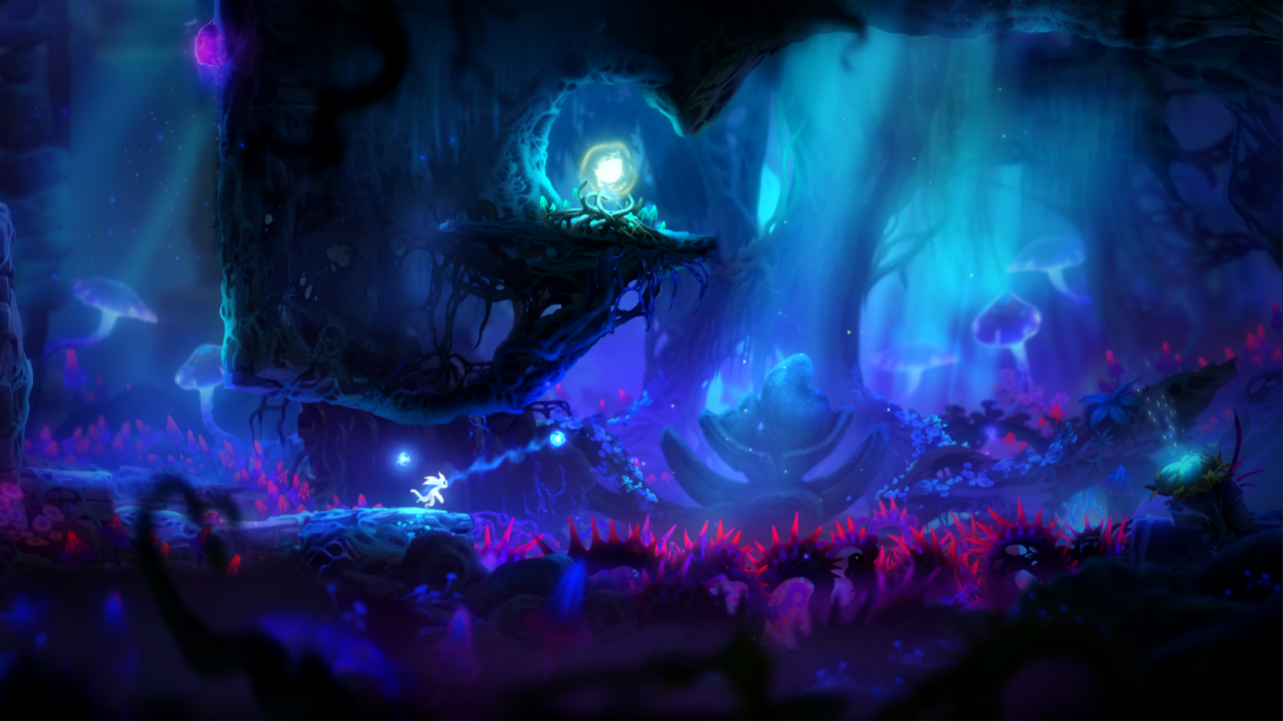 Ори игра. Ori and the Blind Forest. Ori игра. Щкш фтв еру идштв ащкуые. Ори блайнд Форест
