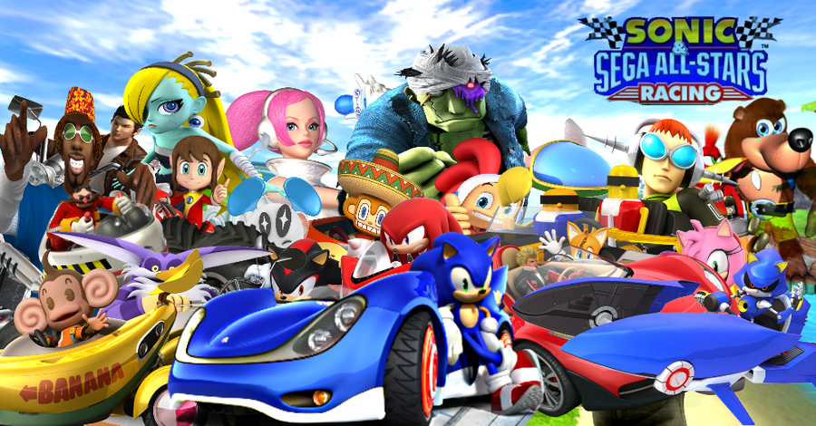 👻 Sonic and SEGA All-Stars Racing (Ключ для Steam) .