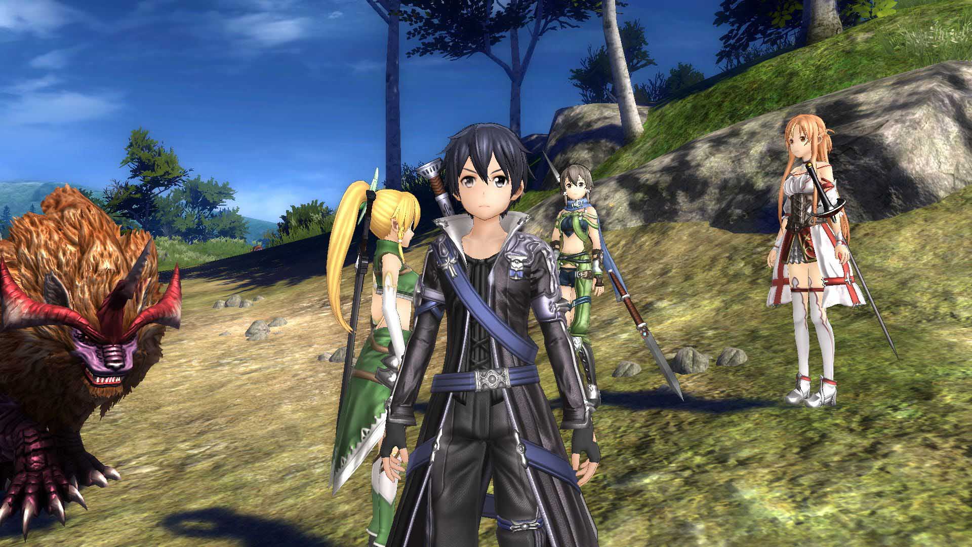 Rpg сложная жизнь. Hollow realization САО игра. Sao Hollow realization.