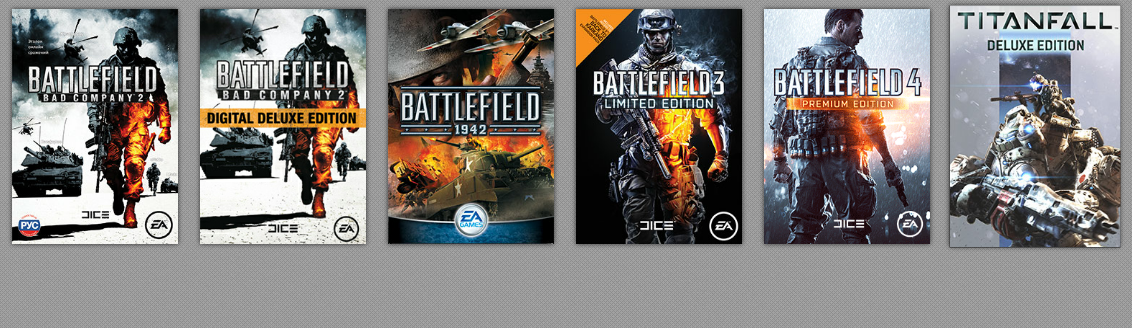 Battlefield 3 и 4 Premium+Titanfall Deluxe(смена почты)