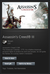 Assassin&acute;s Creed 3 [Region Free Steam Gift] - irongamers.ru
