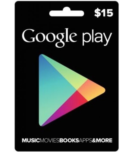 15$ Google Play Gift Card (US)