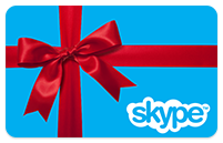 3 USD Skype Voucher Original активация www.skype.com
