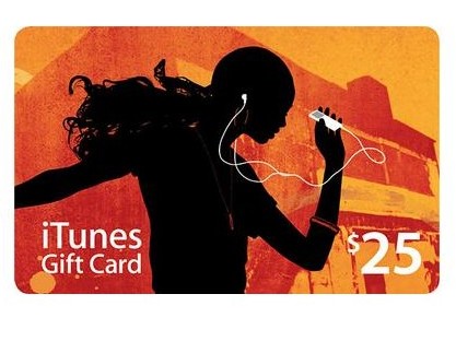 25$ iTunes USA Gift Card  - Apple Store