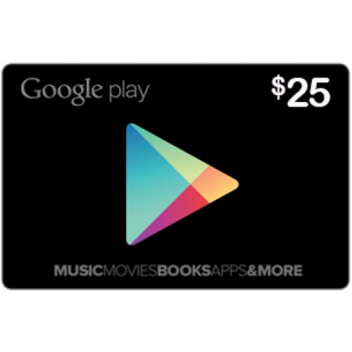25$ Google Play Gift Card (US)