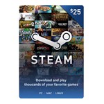 25$ Steam Wallet Card (Global) Discount