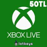 ⭐50 TL Xbox Live Подарочная карта TRY