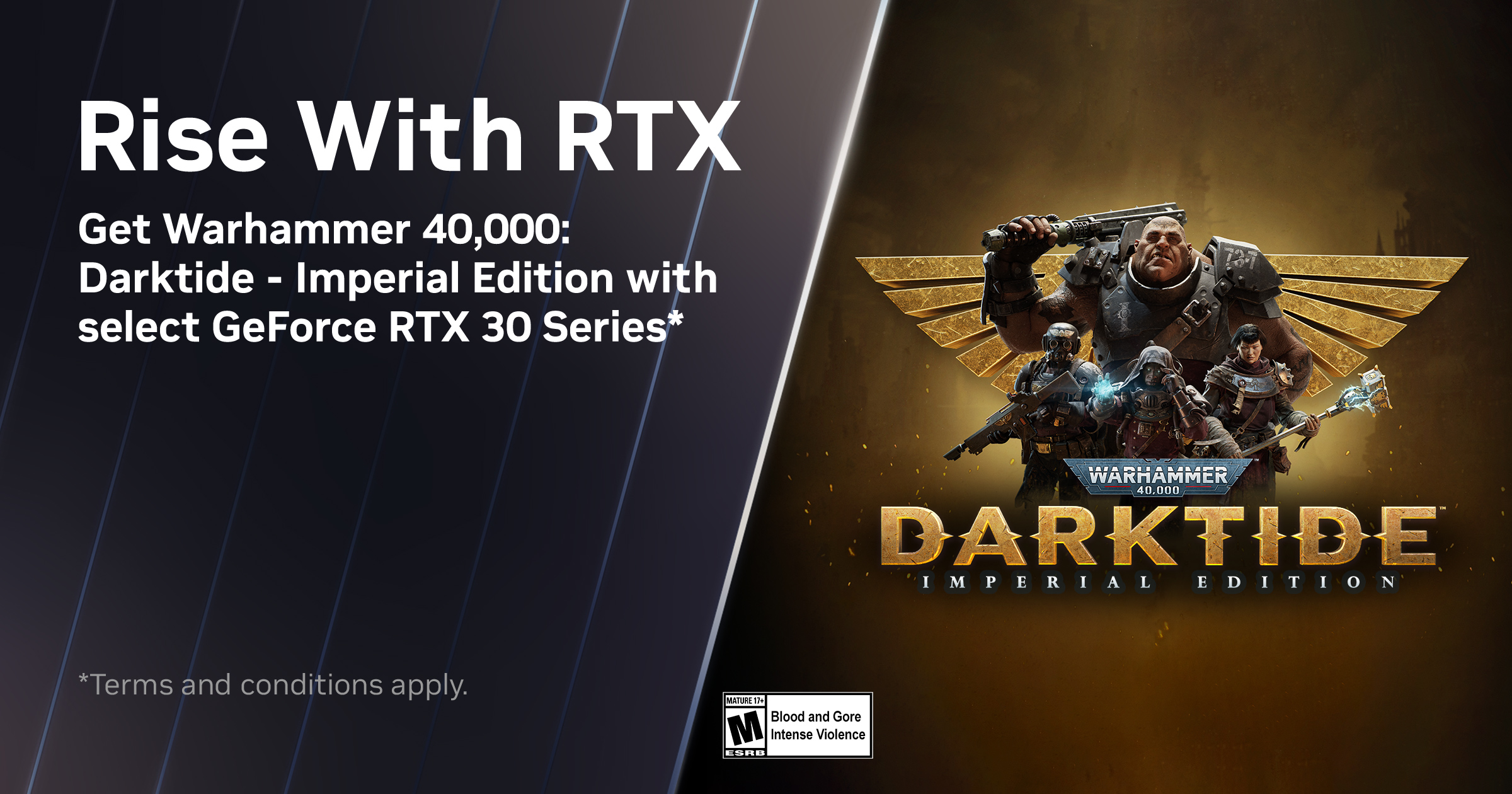 Warhammer 40,000 Darktide Imperial Nvidia Voucher