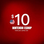 NINTENDO eShop карта (США) 10 usd