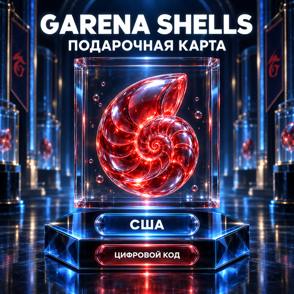 Garena Shells | Gift Card | Digital Code | USA photo 1