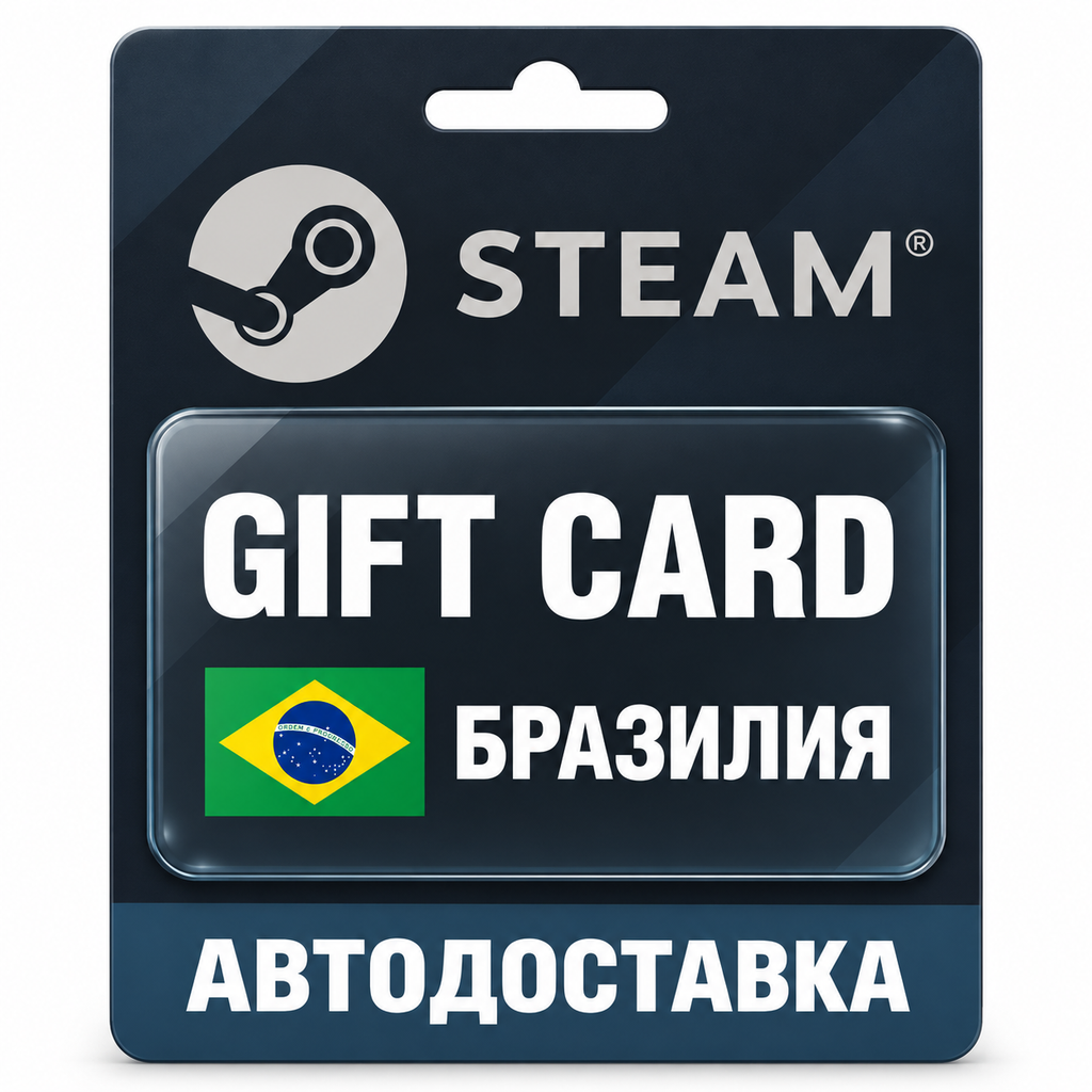 Steam Wallet | Balance Top-Up Card BRL | Brazil photo 1