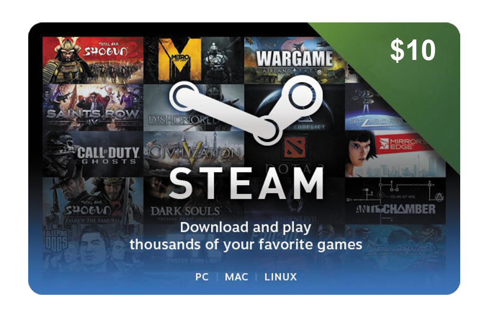buying steam gift cards with wallet funds