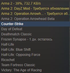 Steam account. 4 игры