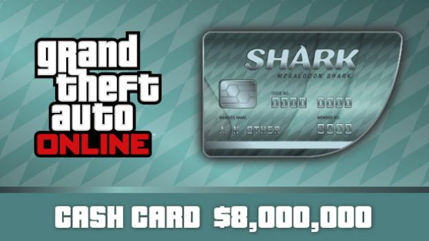 Αποτέλεσμα εικόνας για Rockstar Megalodon Shark Card ( 8.000.000 $ ) for GTA Online
