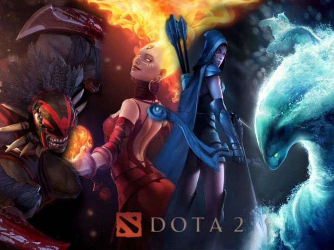 Dota 2 с инвентарем (100-1000 шт.)