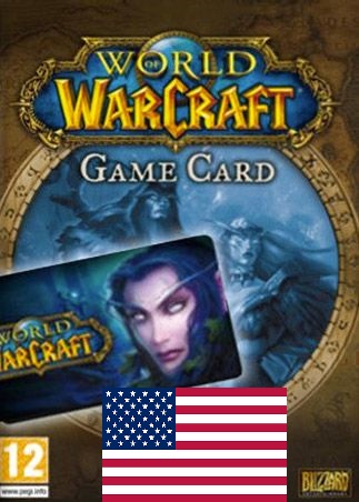 WORLD OF WARCRAFT 60 DAYS TIME CARD [US] + WoW CLASSIC