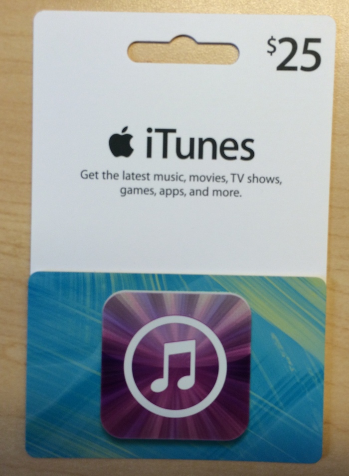Карта itunes для чего