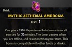 🌟Mythic Aetherial Ambrosia + 150% PC/Mac Europe
