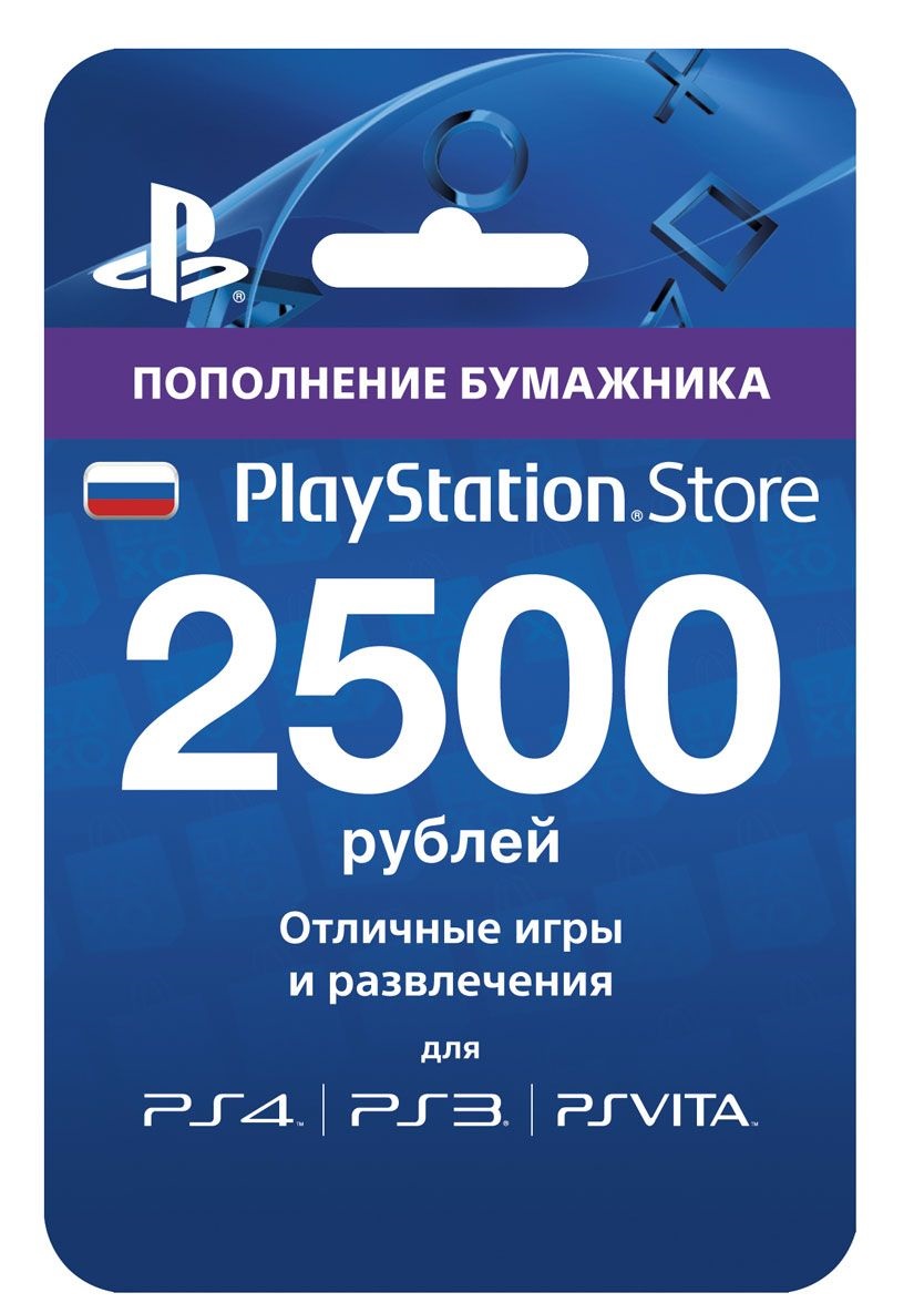Карта пополнения ps