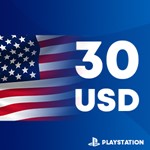 🎯PSN 30$ USD (США)🎯