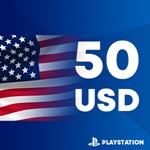 🎯PSN 50$ USD (США)🎯