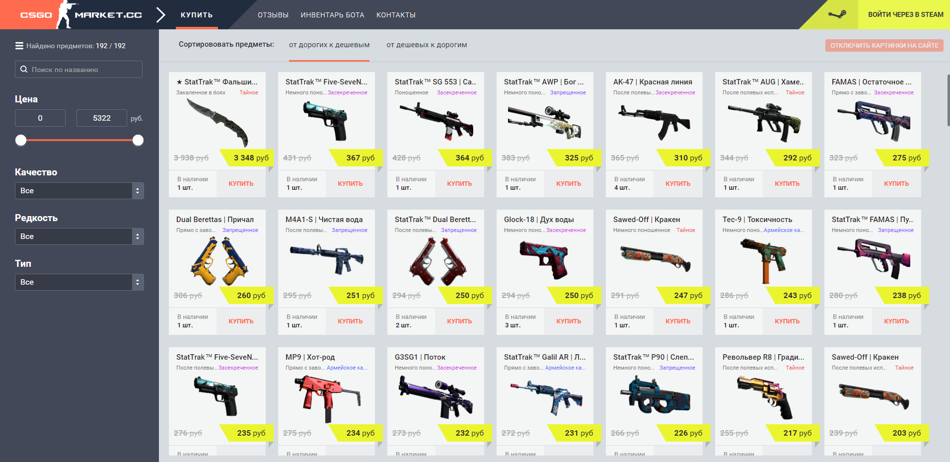 Famas остаточное изображение поношенное