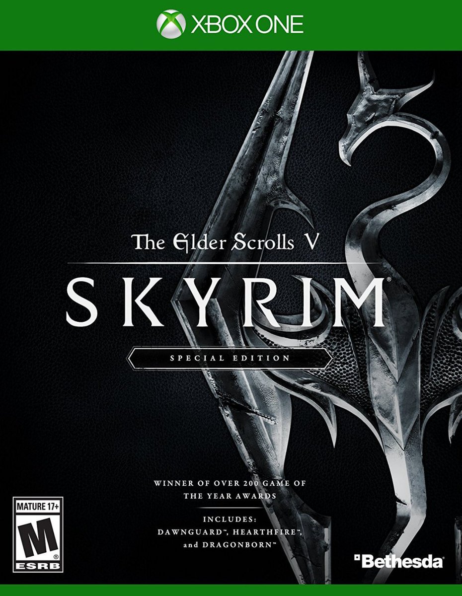 02. Skyrim +  Life Is Strange+ Fifa 18 XBOX ONE