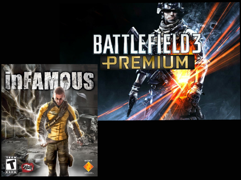 Аккаунт PSN (Battlefield 3 Premium, inFAMOUS)