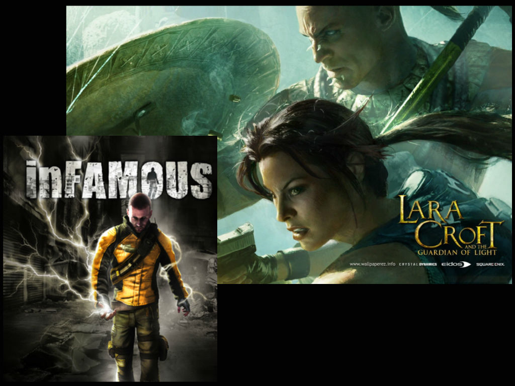 Аккаунт PSN (Lara Croft: Guardian of Light , inFAMOUS)