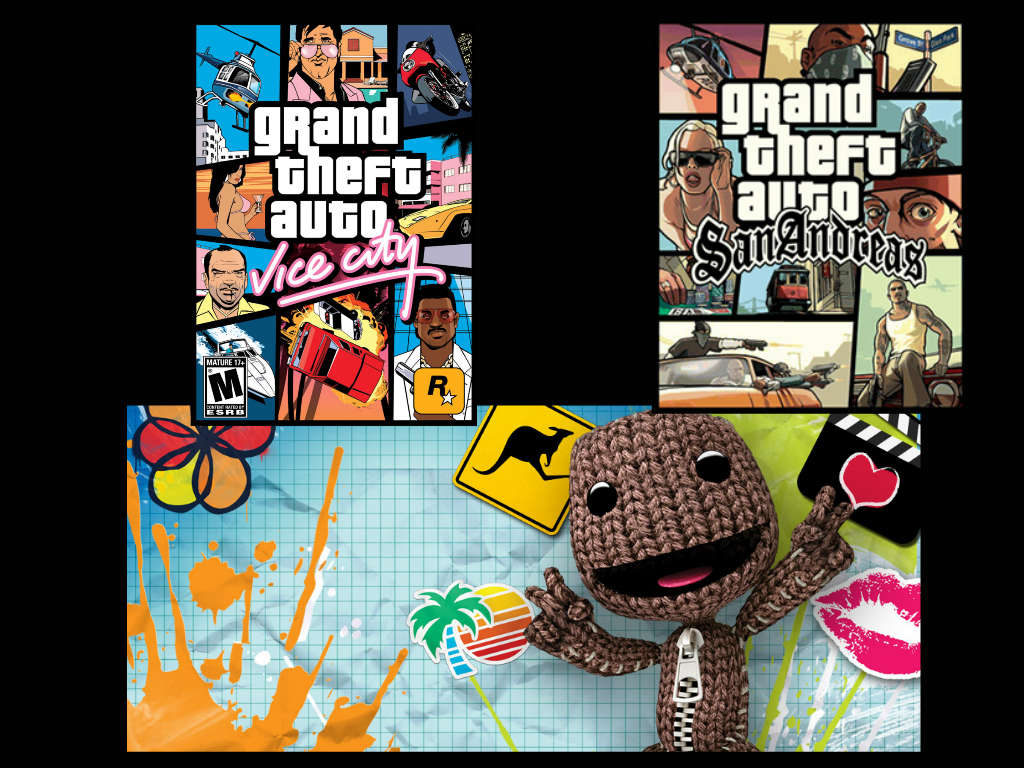 Аккаунт PSN (GTA VC, GTA SA,  LittleBigPlanet)
