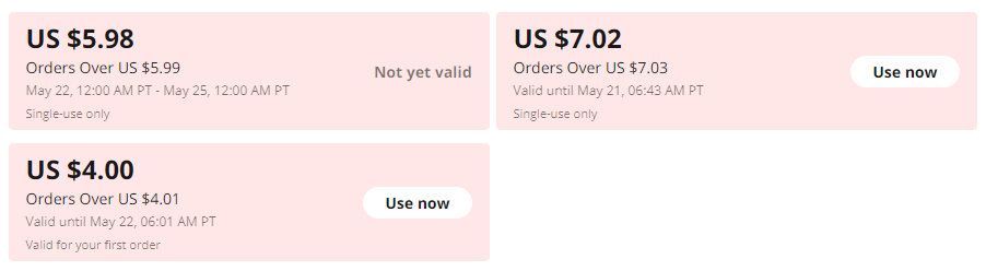 🔥7$/7,01$+5,98$+4$ for SINGAPORE, WEB+APP, till 21.05