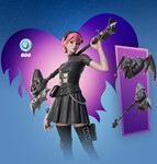 🔥Fortnite:«Metalcore Mina pack»+ 600 V-Bucks key XBOX